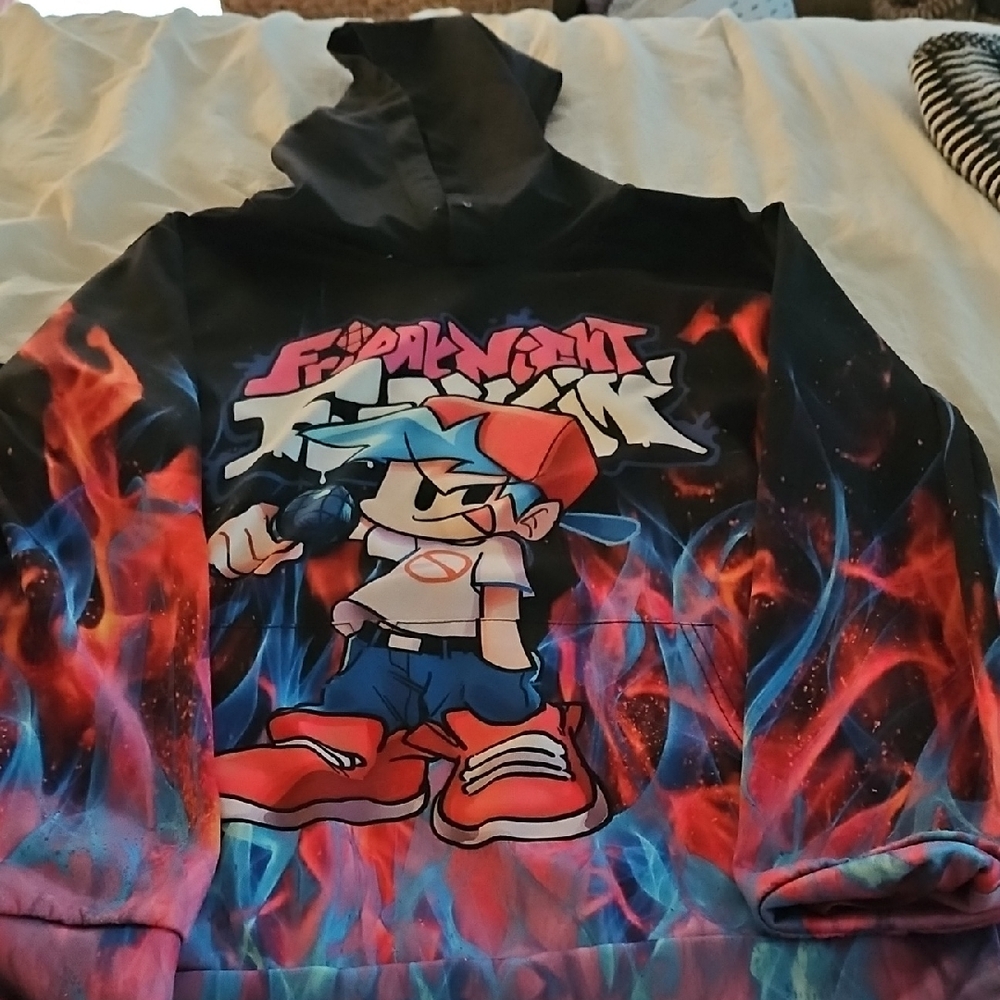 Friday Night Funkin Hoodie Small